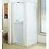 Mustee 142 Durastall 36-in x 36-in Shower Stall with Extended Base