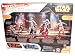 Star Wars Year 2005 Battle Packs Series 5 Pack 4 Inch Tall Action Figure Set - JEDI vs SITH with General Grievous with Blaster Pistol and Blue Lightsaber; Anakin Skywalker with Blue Lightsaber, Obi-Wan Kenobi with Blue Lightsaber; Asajj Ventress with 2 Red Lightsaber and Yoda with Green Lightsaber Plus Bonus Stormtrooper Snap-On Armor, Helmet, Uniform Outfit and Lance_s-3