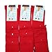 Angelina Girls Cotton 12 Pair Knee High Socks