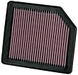 K&N 33-2342 High Performance Replacement Air Filter