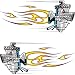TLD Carburator Sticker Set 12