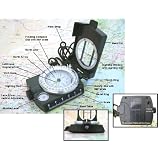 SE Military Lensatic Compass w/ Pouch