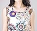 Lookatool 1pc Women Summer Sunflower Beach Mini Dress (S)