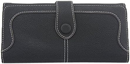 Puledon Retro Lady Women Holder Purse Matte Leather Long Wallet Card (9 colors)