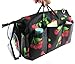 Periea Handbag Organiser 12 Compartments+FREE Key Clip - Black Flower- Ria