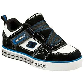 Skechers Boys' Vert Geometrics Velcro Shoes
