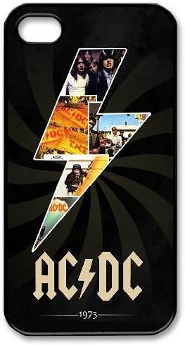Iphone 4 4S case,Custom Rock Band AC-DC Phone Case Protective Case For Iphone 4 4S case cover High Quality PC Cover