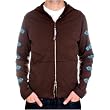 KU long sleeve zipped hoody-SKU KU9019