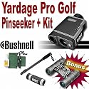 Bushnell Pinseeker 1500 Laser Range Finder With Slope With Accessory Bundle
