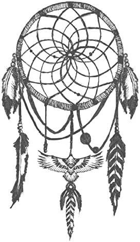 Fantasy Dreamcatcher Temporary Tattoo