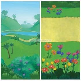 Dora the Explorer 23ft Room Roll 2ct