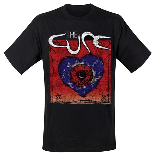 Soulfood The Cure-Heart TSB 8046L Herren T-Shirt, Gr. 52 (L), Schwarz Preisvergleich