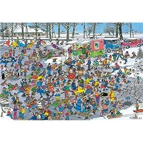 Jumbo Puzzle - Jan van Haasteren - On Thin Ice (3000 pieces)