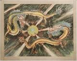 Chinese Brush Painting - Dragon, watercolor on paper