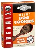 Castor & Pollux Organix Organic Dog Cookies, Cheese Flavor, 12 Ounce Boxes (Pack of 4)