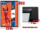 Framed Emeka Okafor Charlotte Bobcats Poster Fr3673