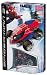 Mega Bloks Marvel-  3 -Wheeler Attack Bike with Red Spiderman and Rhino