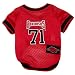 NCAA Dog Jersey, Medium, University Of Arkansas Razorbacks