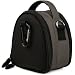 SumacLife Mini Laurel Edition Nylon Camera Bag with Carrying Handle and Adjustable Shoulder Strap for Compact Cameras like Canon PowerShot SD940 IS / Digital IXUS 120 IS SD980 IS / Digital IXUS 200 IS SD960 IS / Digital IXUS 110 IS SD970 IS / Digital IXUS 990 IS