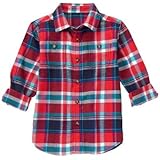GYMBOREE(ジンボリー) フランネルシャツ カボースプラッド トップス長袖シャツ XS【並行輸入】