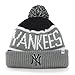 MLB New York Yankees Men's Calgary Knit Cuff Cap, One-Size, Navy
