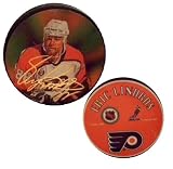 Eric Lindros Preprinted Autographed Hockey Puck