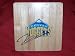 Linas Kleiza Autographed Denver Nuggets Logo Floorboard, Proof Photo of Linas Signing for Us.