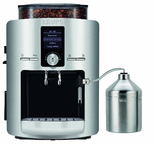 Krups EA 8260 Machine à espresso -Aluminium et noir  Krups EA 8260 Machine à espresso -Aluminium et noir
