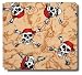 Collected Memories BAD TO THE BONE Fabric Covered 8-inch x 8-inch Premium Post-Bound Scrapbook Album