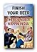 FINISH YOUR BEER SOBER KIDS INDIA POSTER 24X36 #8390