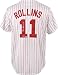 Jimmy Rollins Autographed Philadelphia Phillies Majestic Replica Jersey
