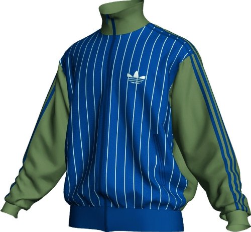 Adidas Herren Trainingsjacke ADI Firebird, shift olive f11/lone blue/white, M, O57601 Preisvergleich