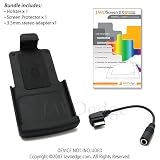 Cingular Blackjack JAVOHolster - 3.5mm Stereo Adapter and JAVOScreen 2.0 (Ultra Clear) Bundle