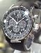 Nautica Men's Stainless Steel Case Black Dial Watch