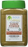 Indus Organic Cumin Seeds Powder Spice 8 Oz Jar, High Purity, Freshly Packed