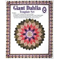 Marti Michell 54' Giant Dahlia Quilt Template Set #8949