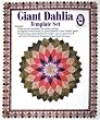 Marti Michell 54" Giant Dahlia Quilt Template Set #8949