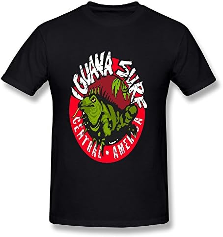 LianJian Webkinz Iguana Men's T-Shirt X-Large Black Mens