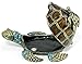 MCtraddy Welforth Turtle on Turtle Jewelry Box w/Crystals