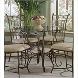 Hillsdale furniture - Hillsdale Camelot II Dining Table - Black Gold Finish ....