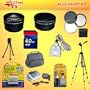 25PC ULTIMATE BEST BUY ACCESSORY KIT W/ LENSES & 4GB MEMORY & MUCH MORE FOR CANON POWERSHOT G7 G9