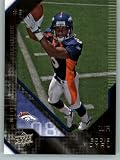 2008 Upper Deck (UD) Rookie Premiere # 25 Eddie Royal RC - Rookie Card - Denver Broncos - NFL Trading Card - In Protective Scew Down Display Case