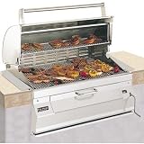 Fire Magic Legacy 30" Built-In Charcoal Grill, Hood Type: Oven/Hood (add $211)