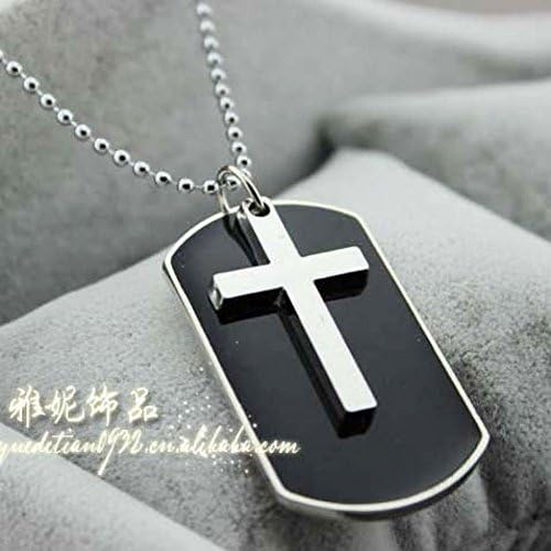 ZC244 Europe and the United States foreign trade clothing accessories all-match leisure Star Cross private Necklace long chain sweater chain