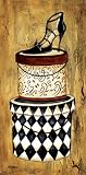 Vintage Hat Box II by Krista Sewell poster print,12 in. x 24 in.