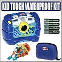 Fisher Price Kid Tough Waterproof Digital Camera Blue Plus Accessory Outfit