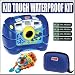 Fisher Price Kid Tough Waterproof Digital Camera Blue Plus Accessory Outfit