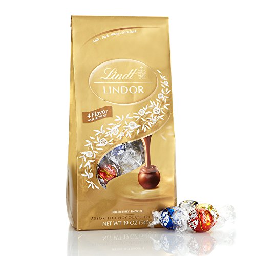 Lindt LINDOR Assorted Chocolate Truffles, 19oz