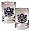 Auburn Tigers NCAA 2pc Rocks Glass Set by Great American Products