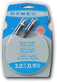 3 Ft Stereo Audio RCA Cable